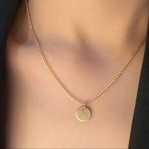 3/$30 💛 Disc Necklace